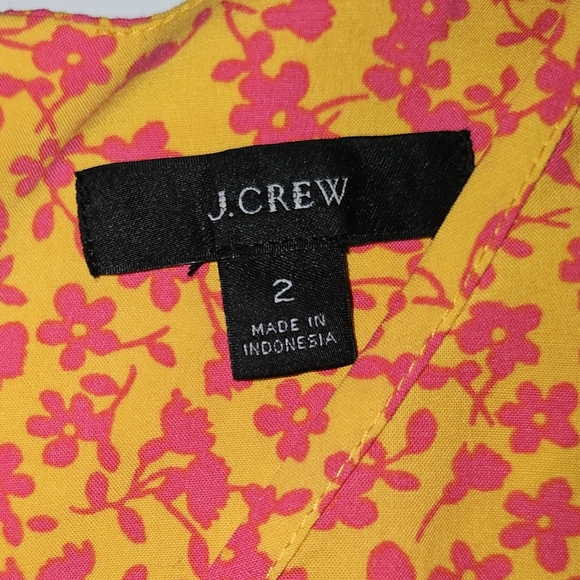 J Crew V-neck peplum top - Picture 4 of 5